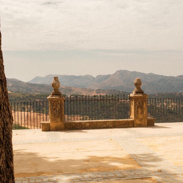 Outdoor terrace seating suitable for families in Madrid